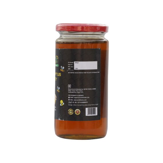 Eucalyptus Honey - ⁠Satvik Foods & Farms, 100% Organic. 100% Natural.