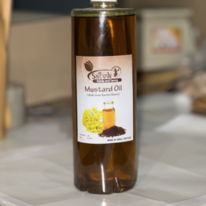 Mustard Oil - Satvik Foods & Farms, 100% Organic. 100% Natural.